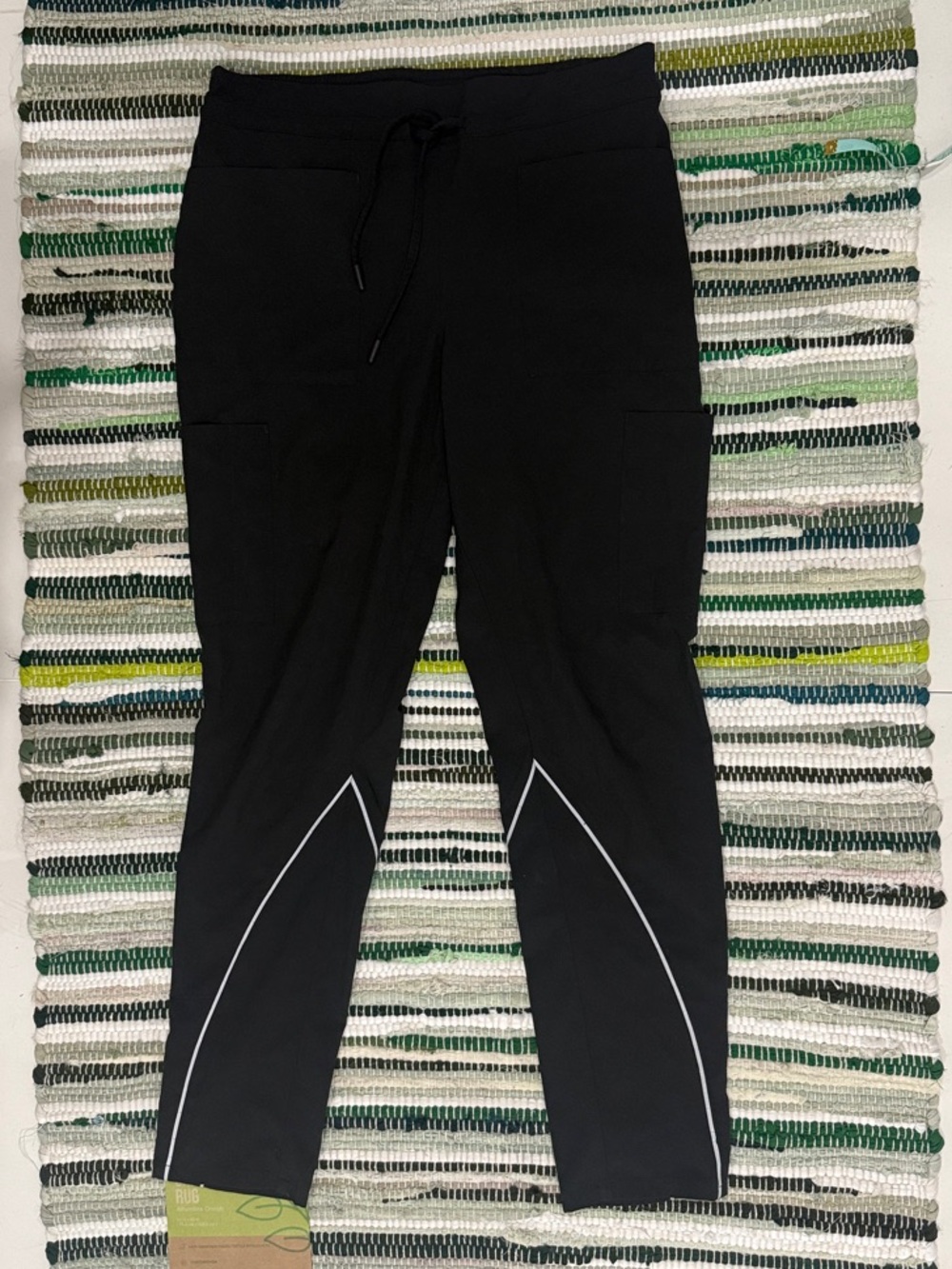 Jaanuu Black Jogger Scrubs